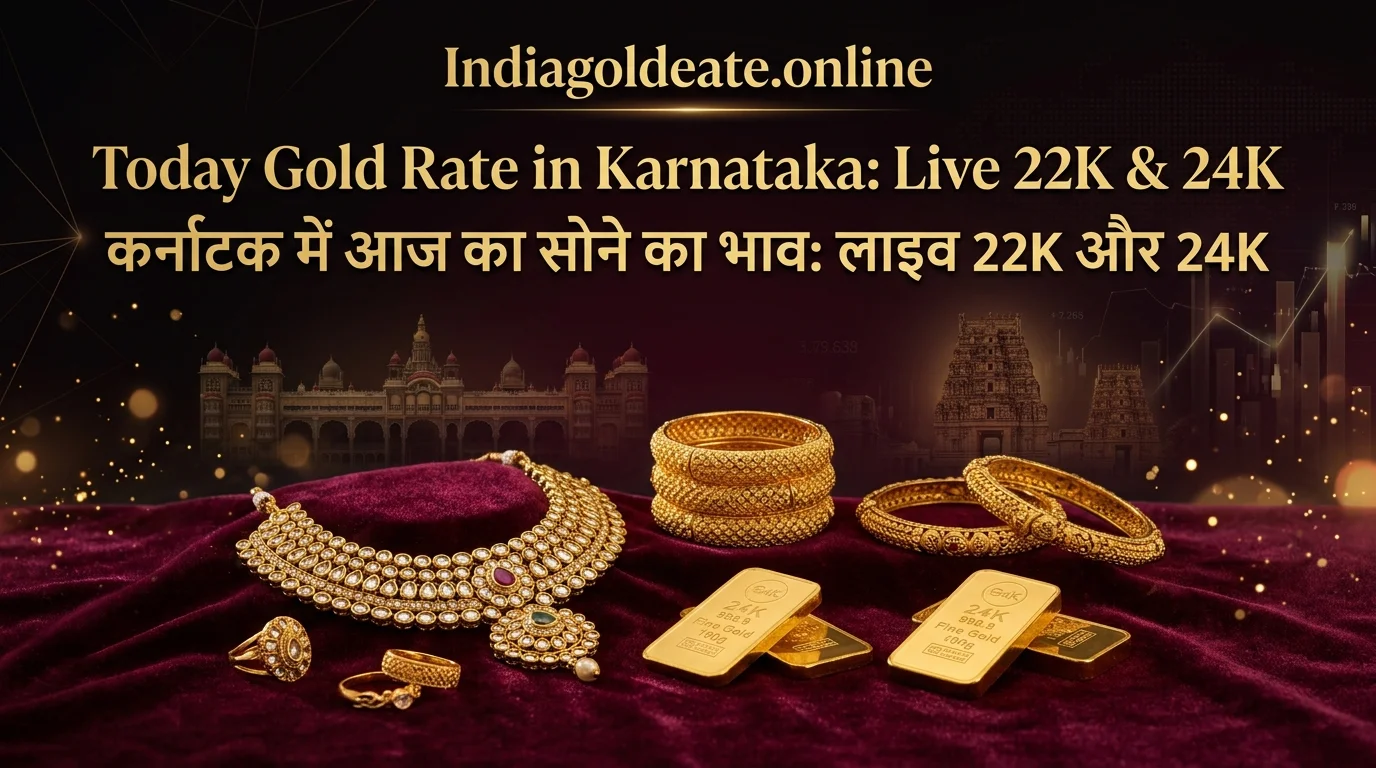 Today Gold Rate in Karnataka (Live 22K & 24K