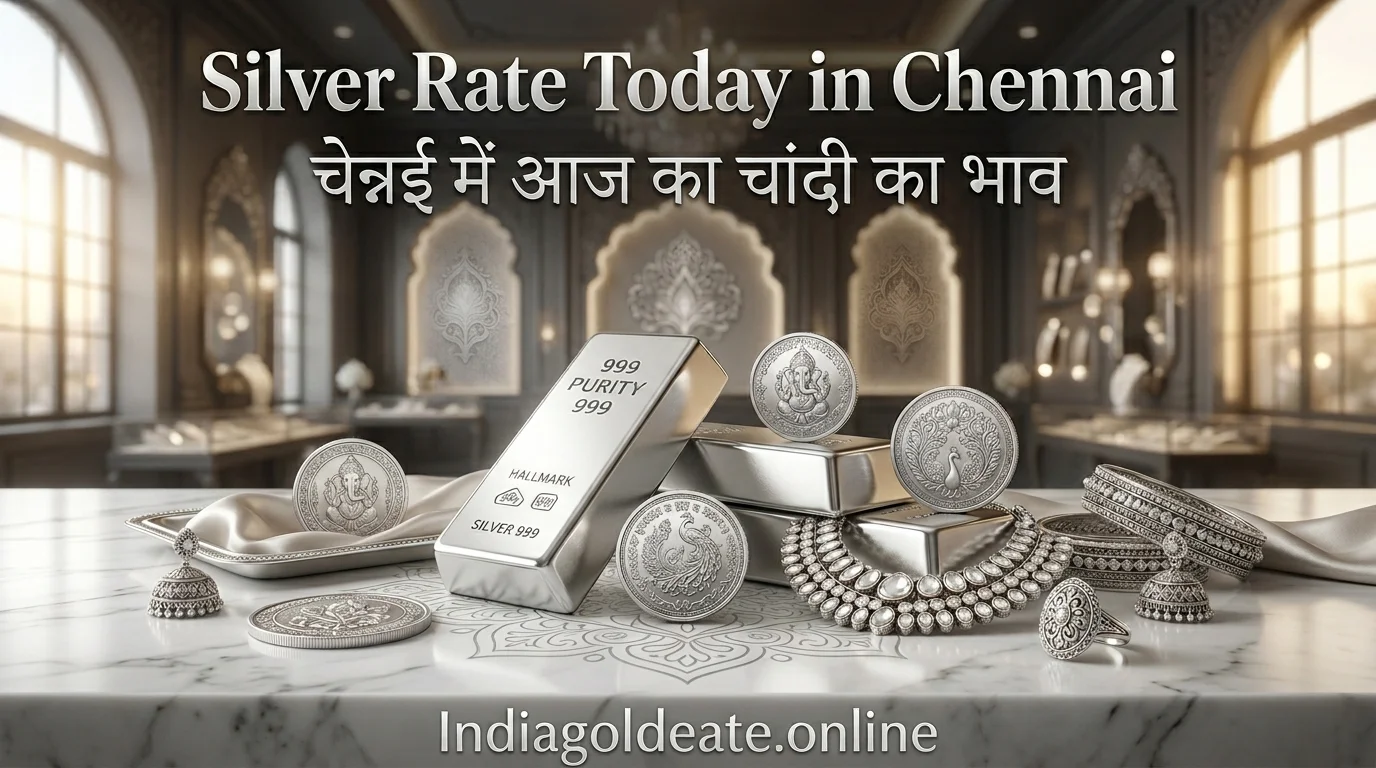 Live Silver Rate in Chennai Today